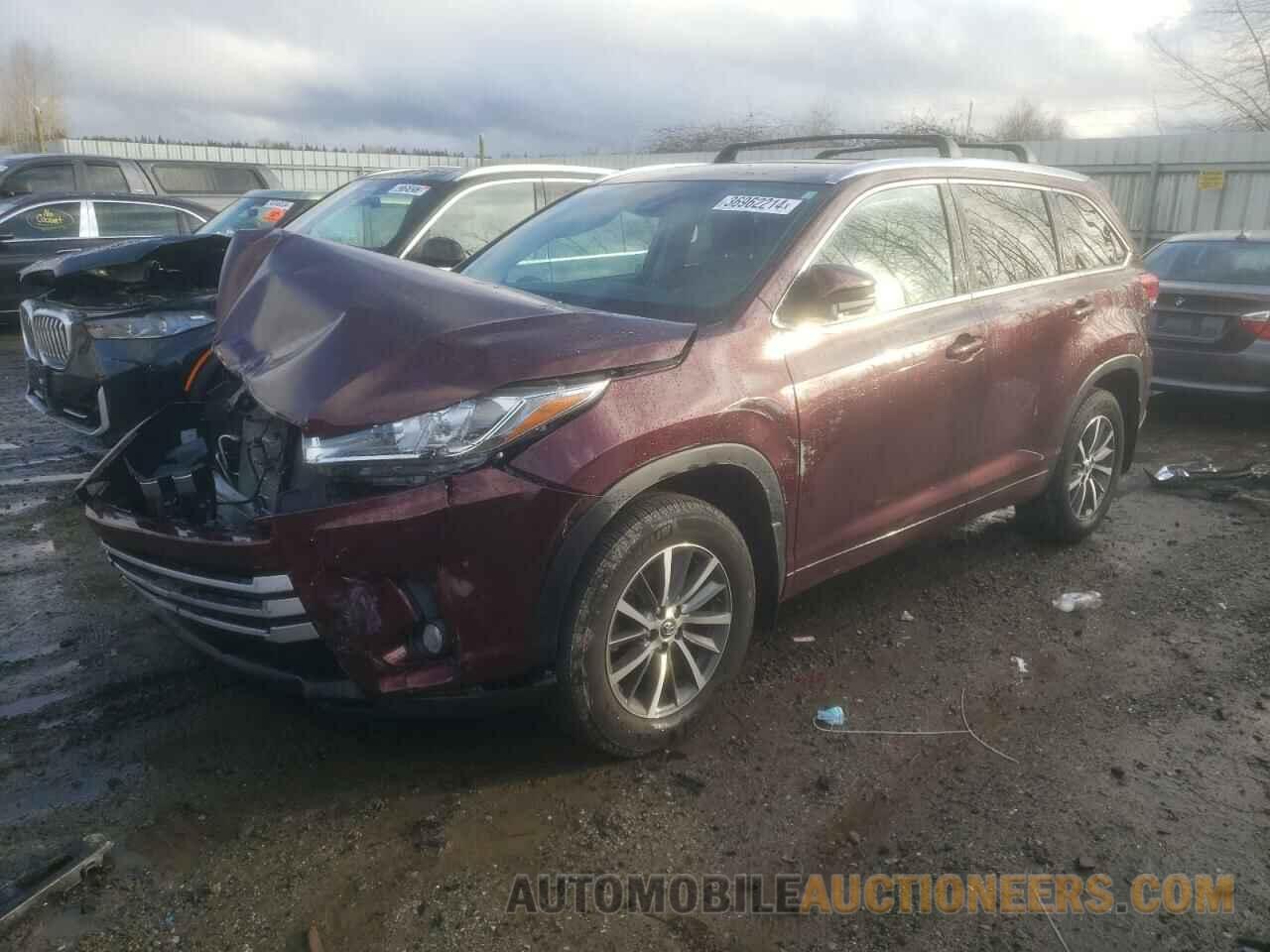 5TDJZRFH5JS879344 TOYOTA HIGHLANDER 2018