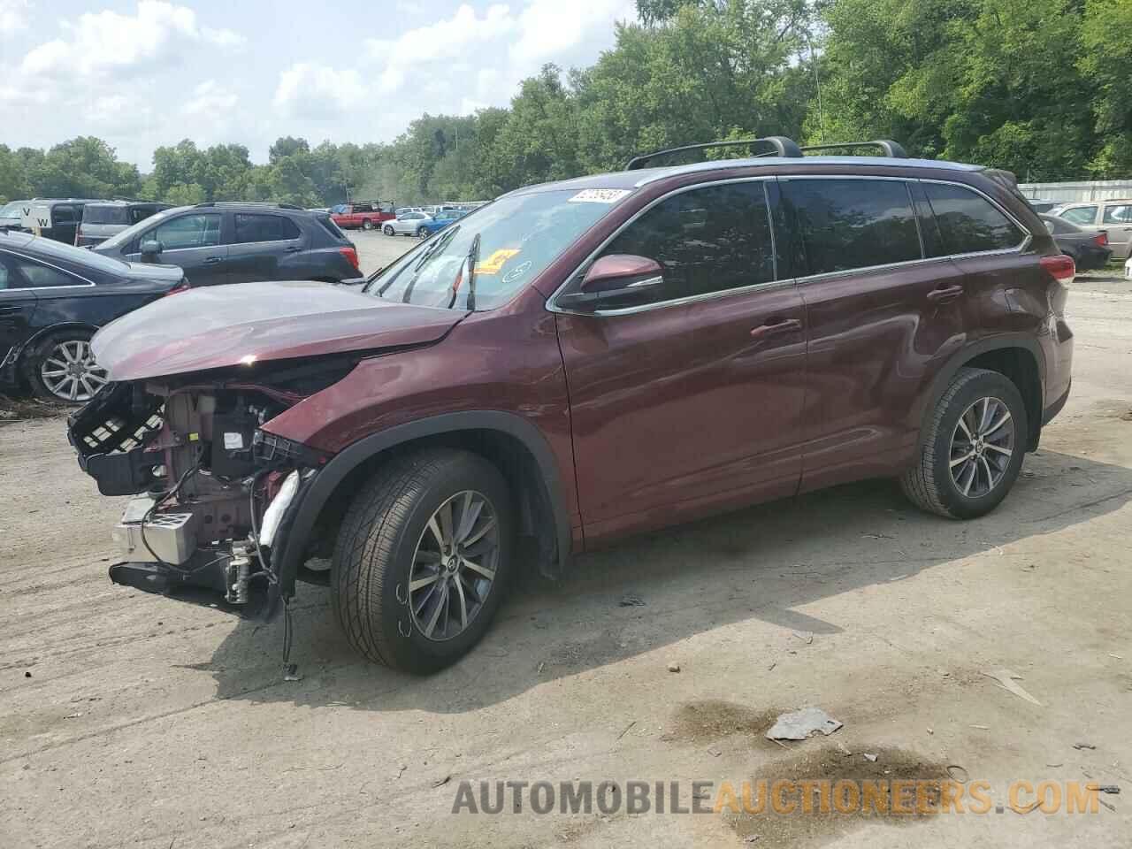 5TDJZRFH5JS880638 TOYOTA HIGHLANDER 2018