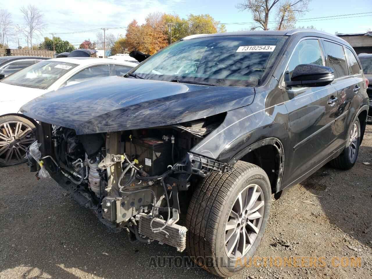 5TDJZRFH5JS910351 TOYOTA HIGHLANDER 2018