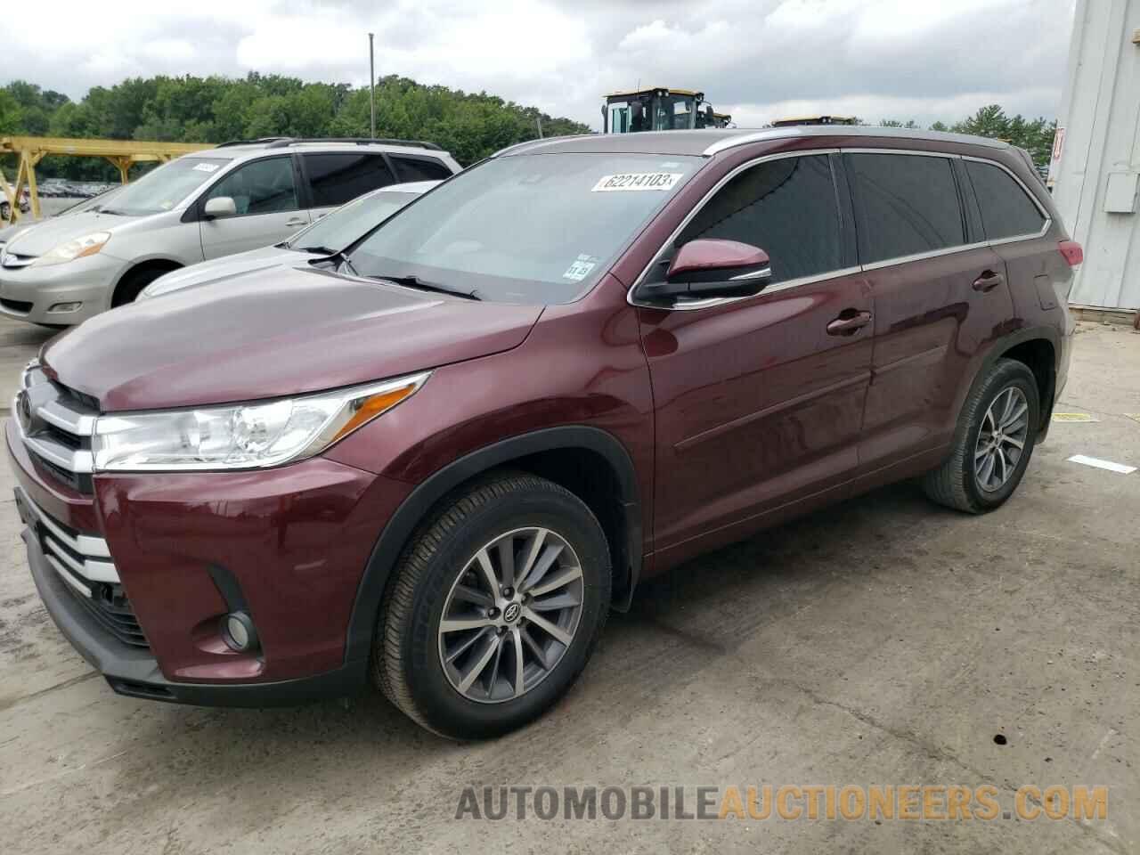 5TDJZRFH5JS911418 TOYOTA HIGHLANDER 2018