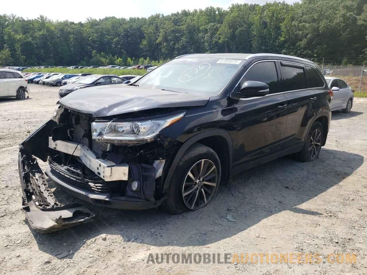 5TDJZRFH5KS566618 TOYOTA HIGHLANDER 2019