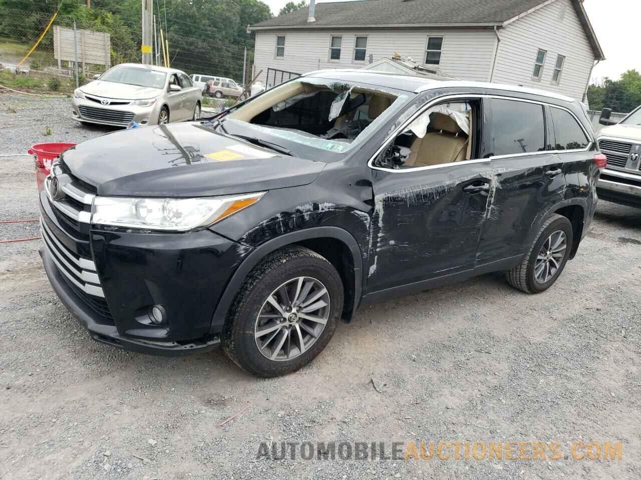 5TDJZRFH5KS567283 TOYOTA HIGHLANDER 2019