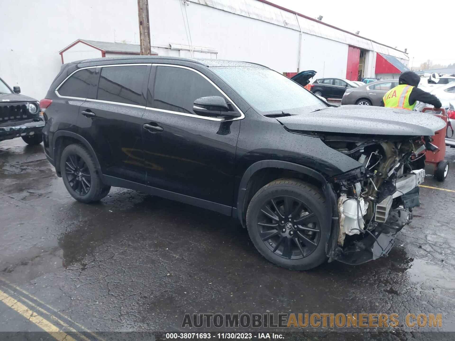 5TDJZRFH5KS573486 TOYOTA HIGHLANDER 2019