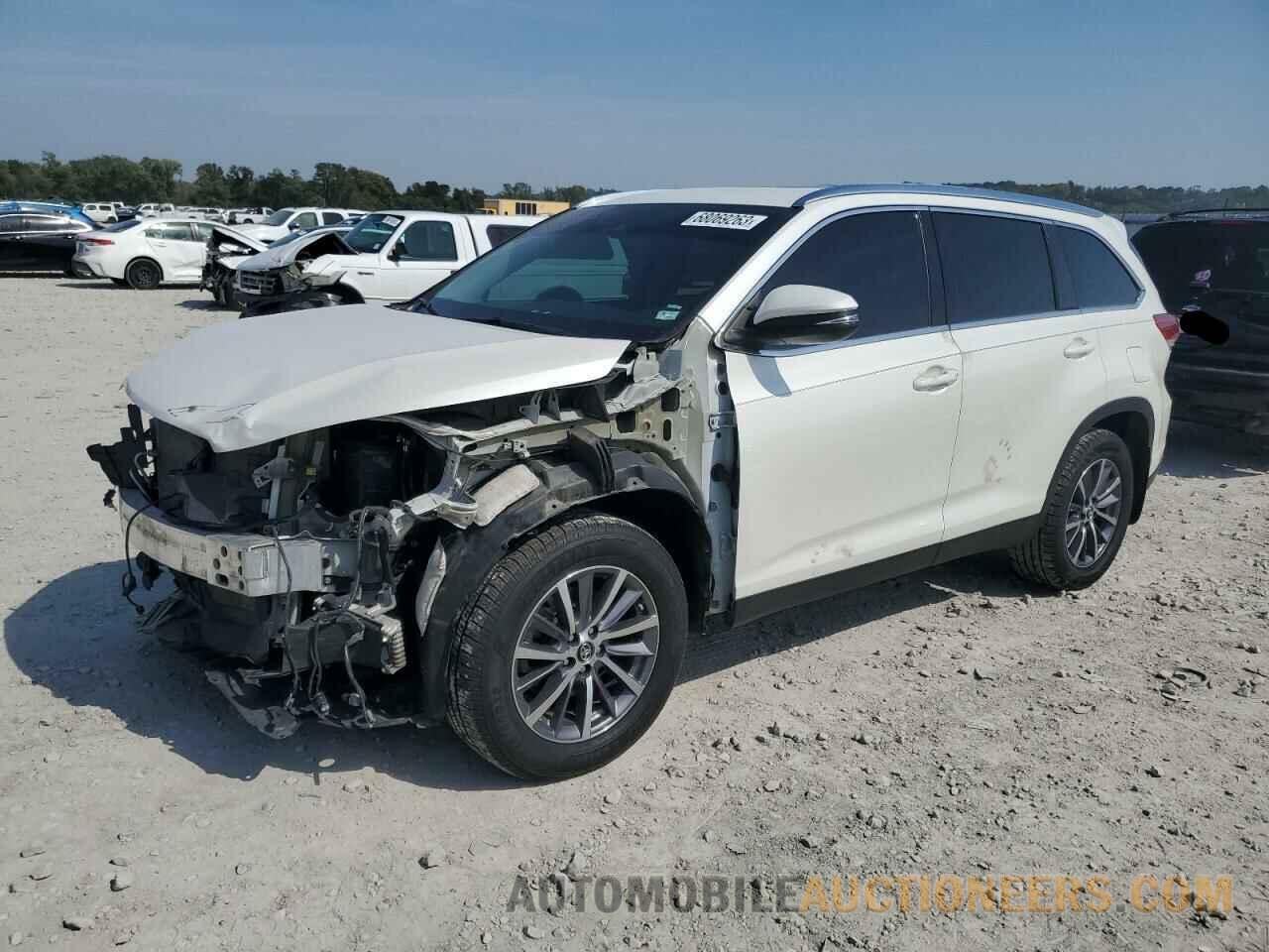 5TDJZRFH5KS581278 TOYOTA HIGHLANDER 2019