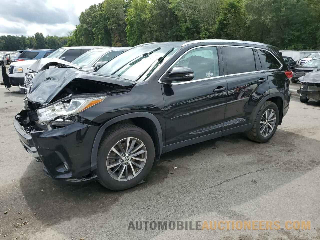 5TDJZRFH5KS584469 TOYOTA HIGHLANDER 2019