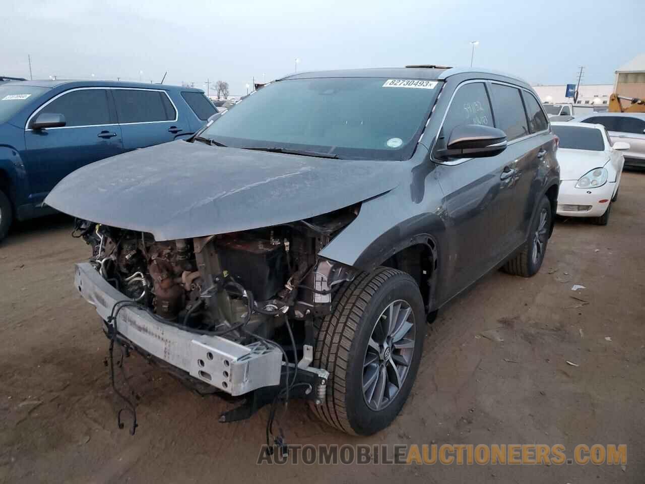 5TDJZRFH5KS591132 TOYOTA HIGHLANDER 2019