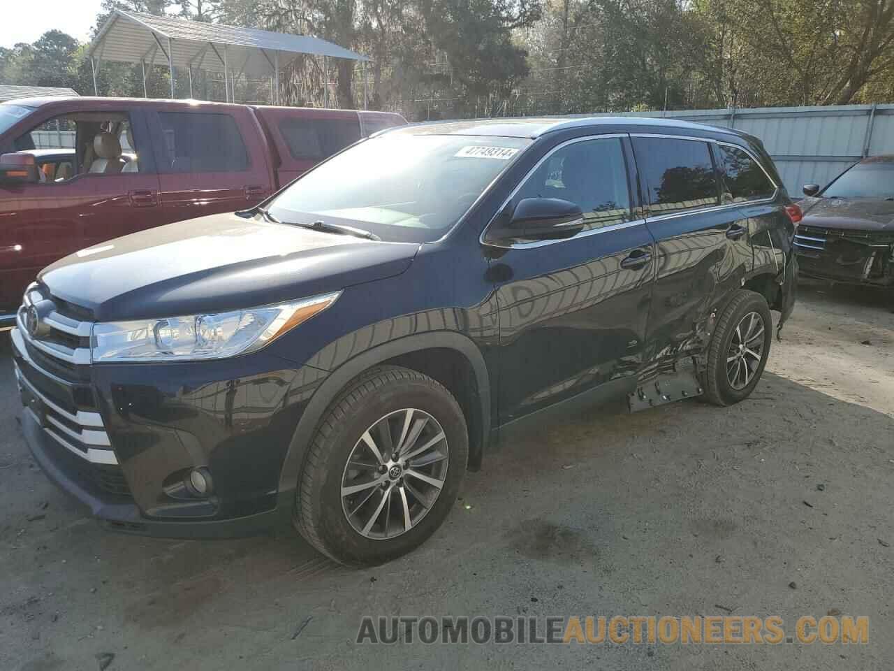 5TDJZRFH5KS598789 TOYOTA HIGHLANDER 2019