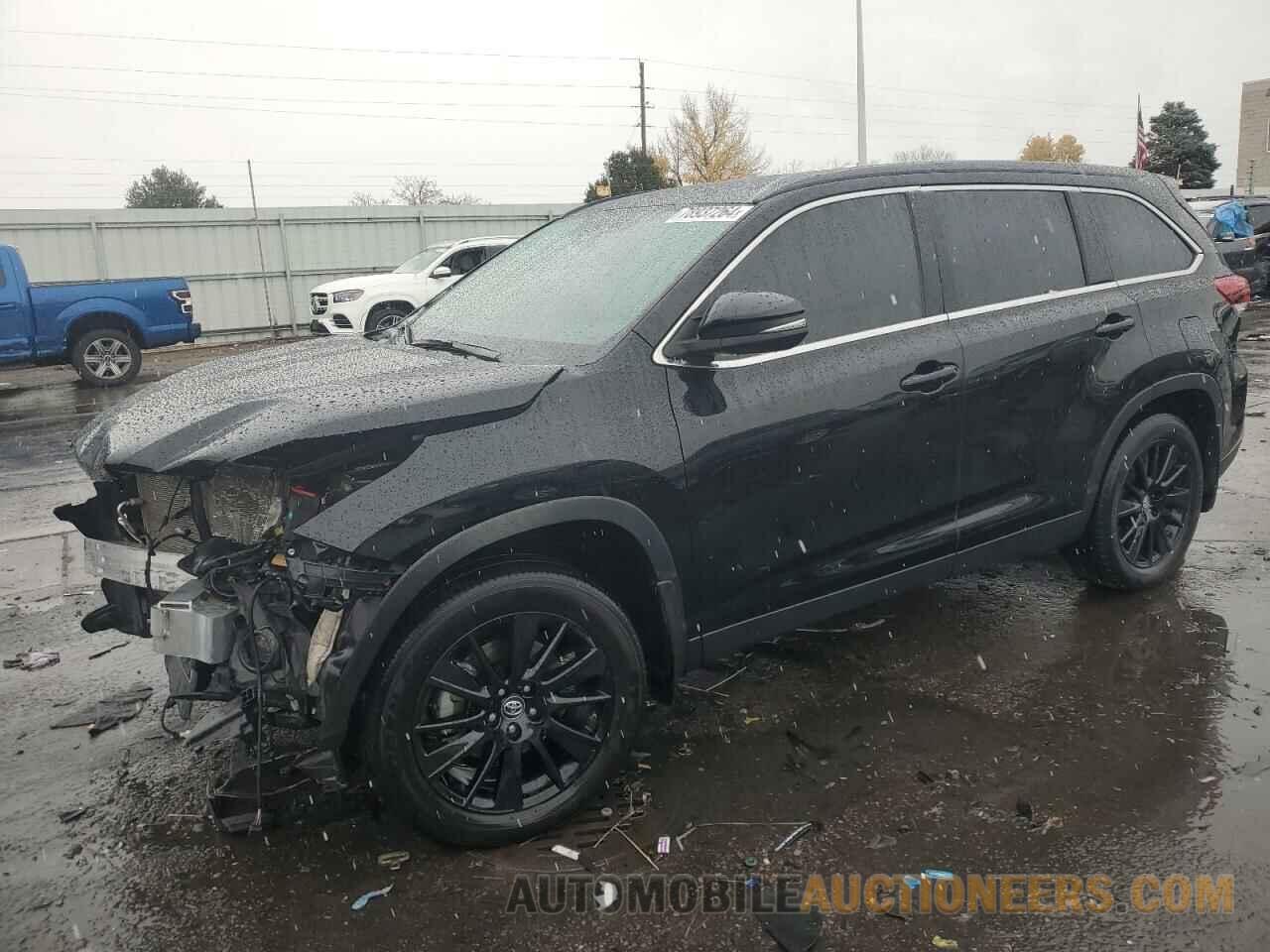 5TDJZRFH5KS606535 TOYOTA HIGHLANDER 2019