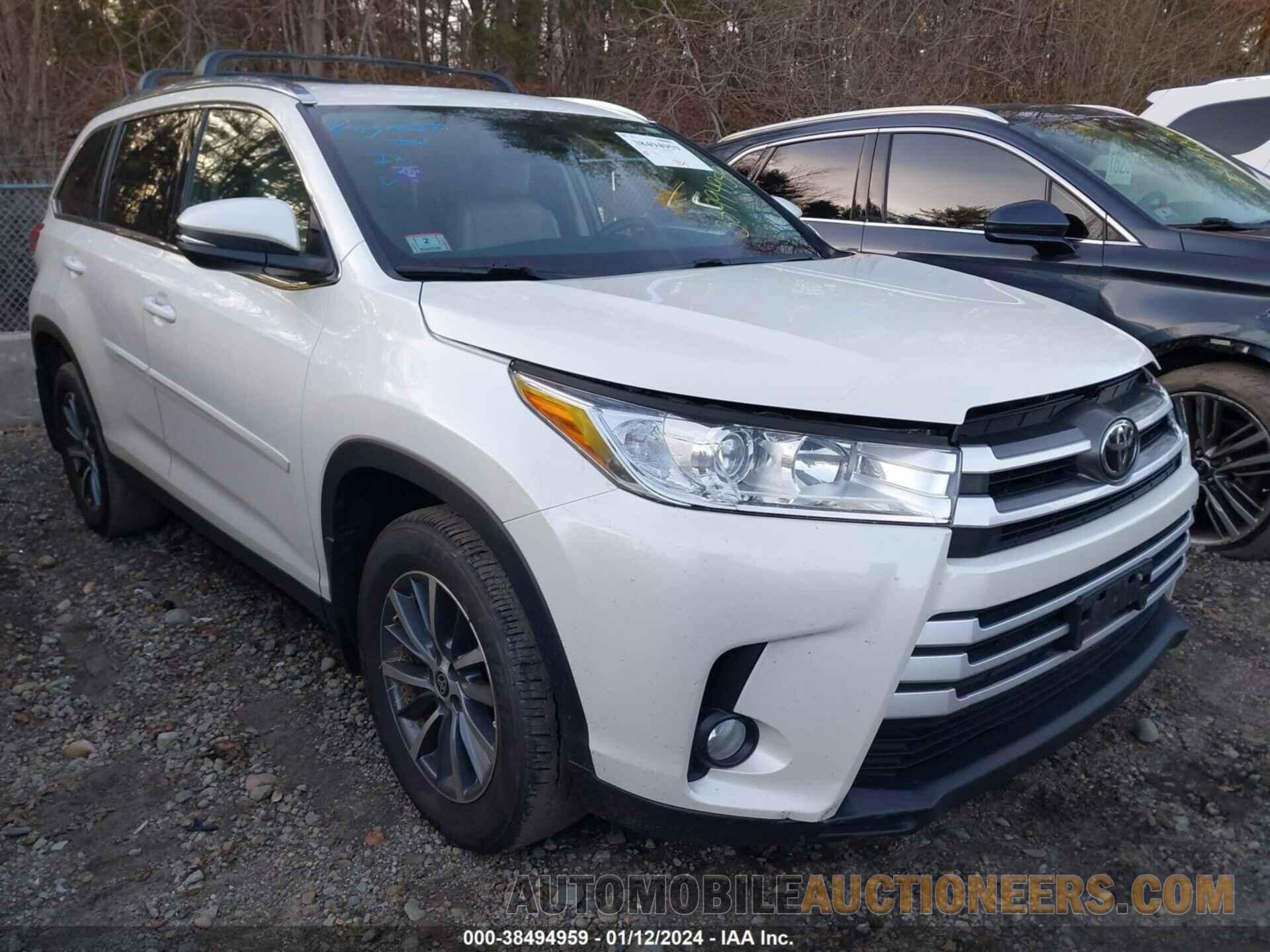 5TDJZRFH5KS627353 TOYOTA HIGHLANDER 2019