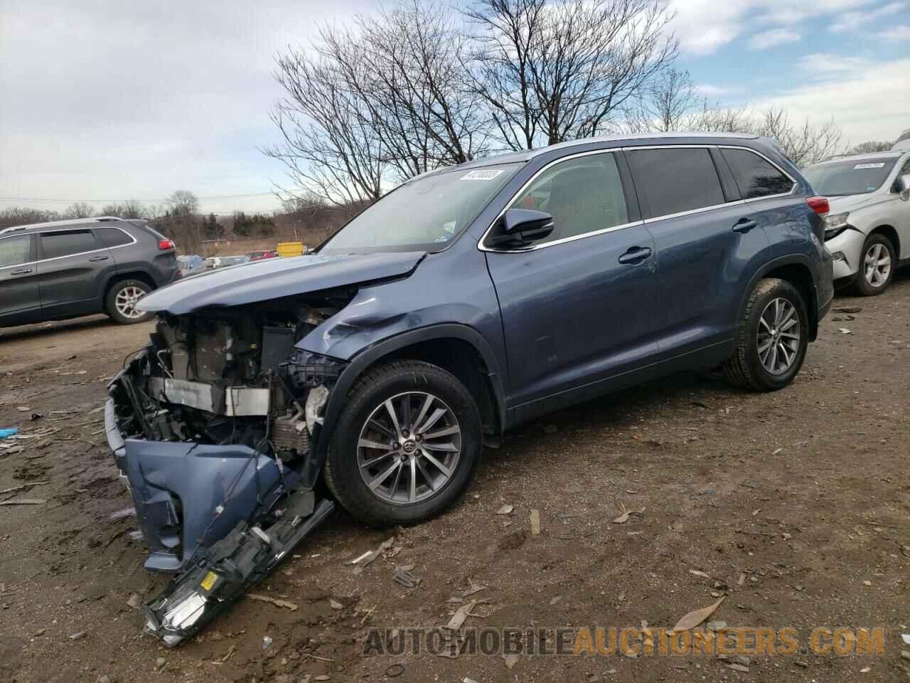 5TDJZRFH5KS701595 TOYOTA HIGHLANDER 2019