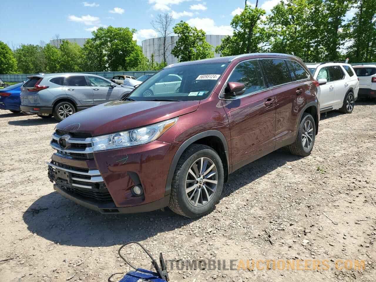 5TDJZRFH5KS718588 TOYOTA HIGHLANDER 2019