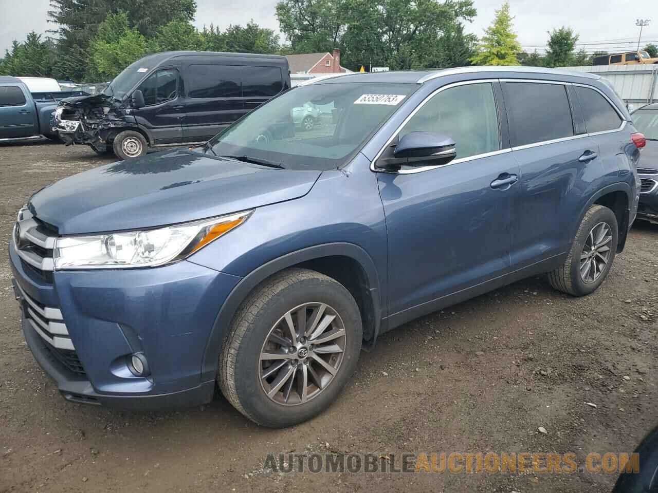 5TDJZRFH5KS739232 TOYOTA HIGHLANDER 2019