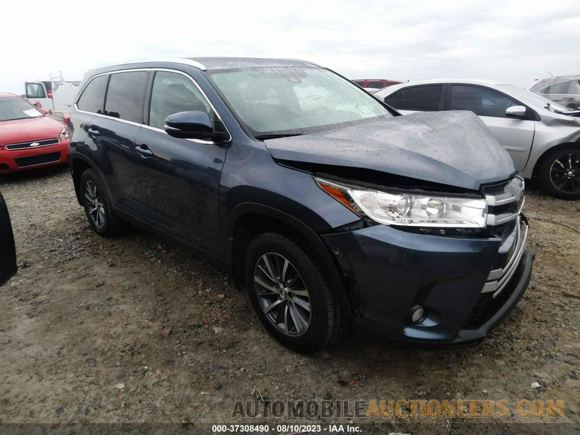 5TDJZRFH5KS934120 TOYOTA HIGHLANDER 2019