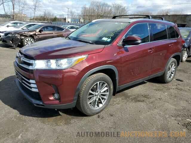 5TDJZRFH5KS966985 TOYOTA HIGHLANDER 2019