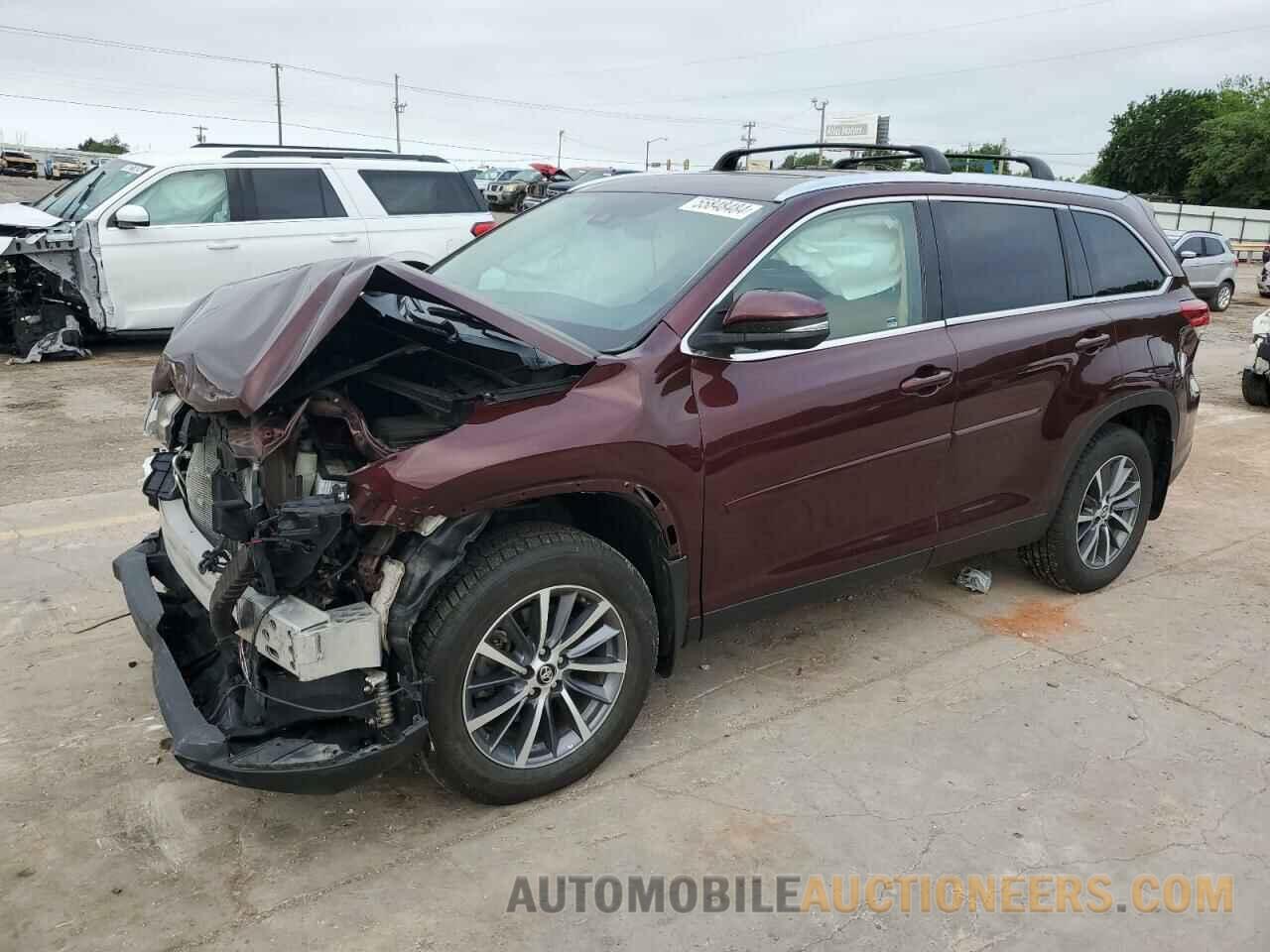 5TDJZRFH5KS990591 TOYOTA HIGHLANDER 2019