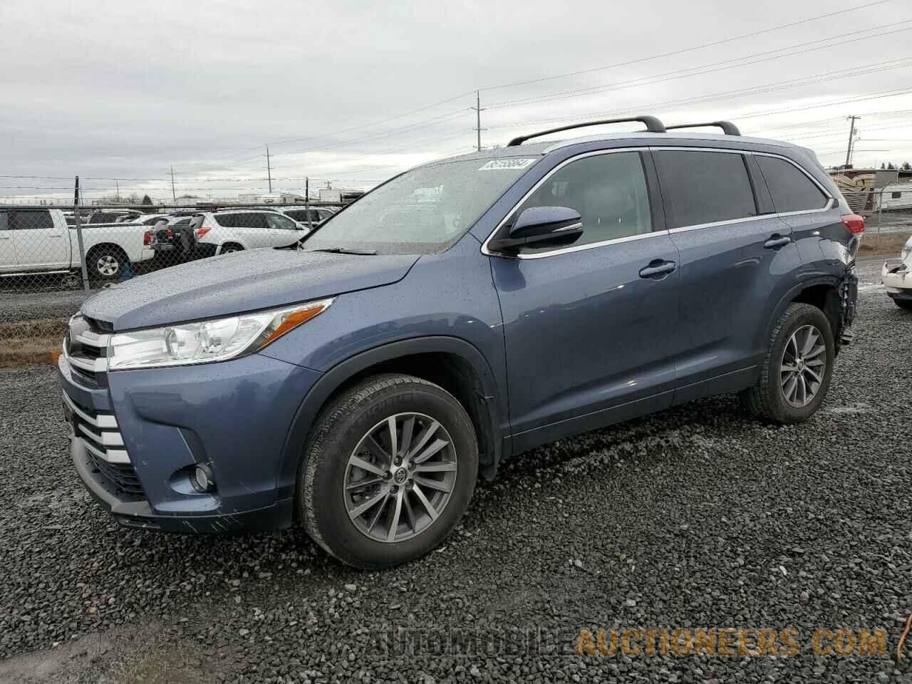 5TDJZRFH5KS992440 TOYOTA HIGHLANDER 2019