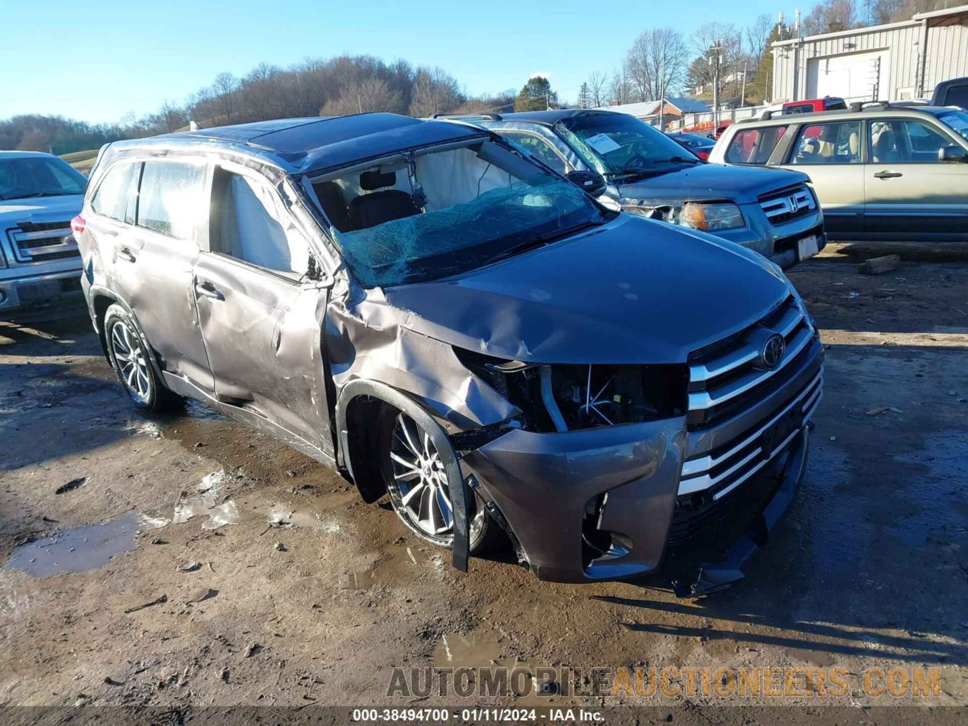 5TDJZRFH6HS366906 TOYOTA HIGHLANDER 2017