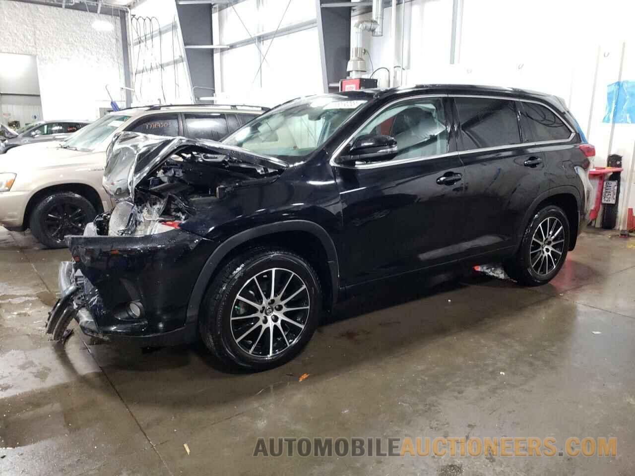 5TDJZRFH6HS367439 TOYOTA HIGHLANDER 2017