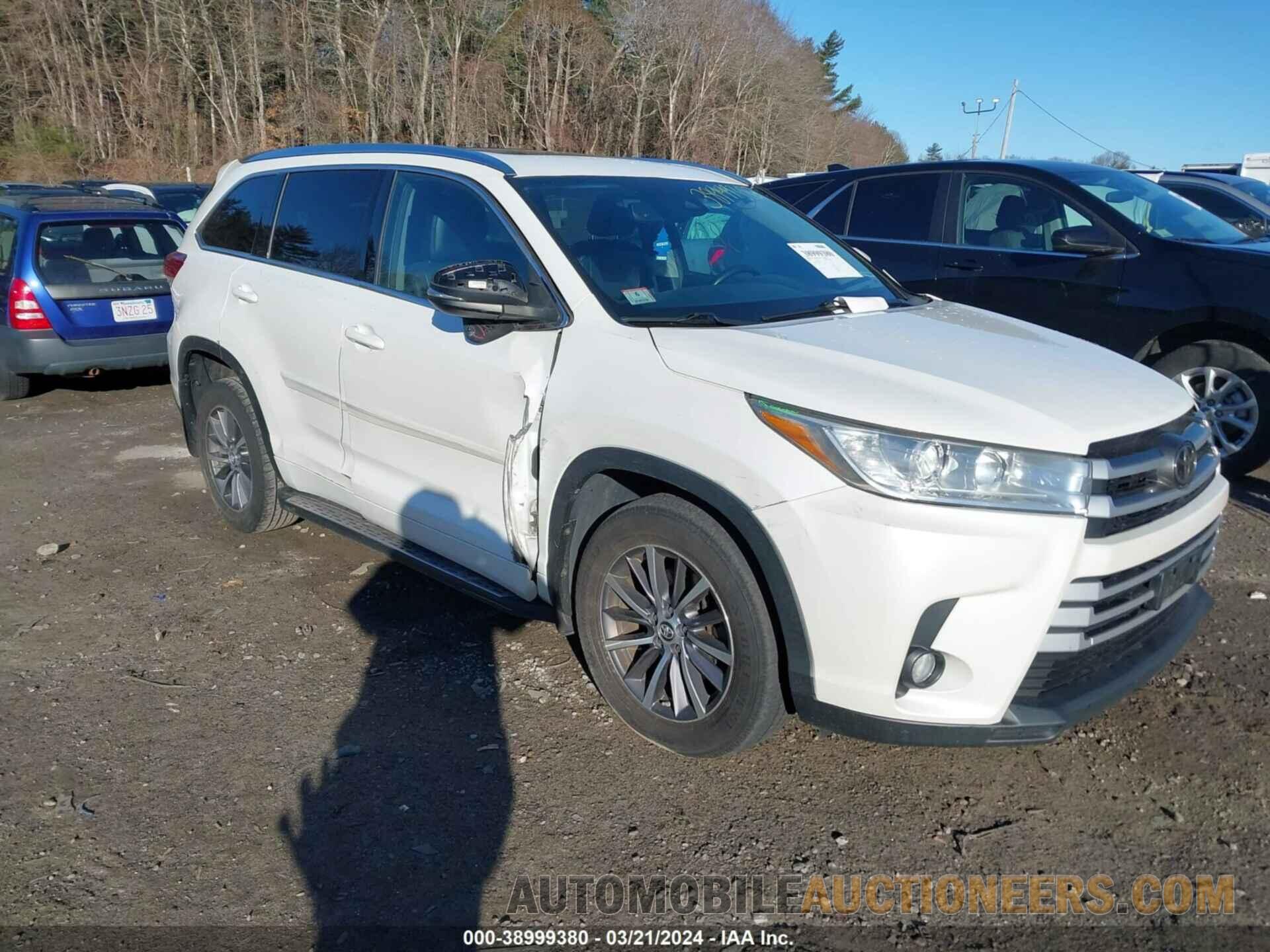 5TDJZRFH6HS368736 TOYOTA HIGHLANDER 2017