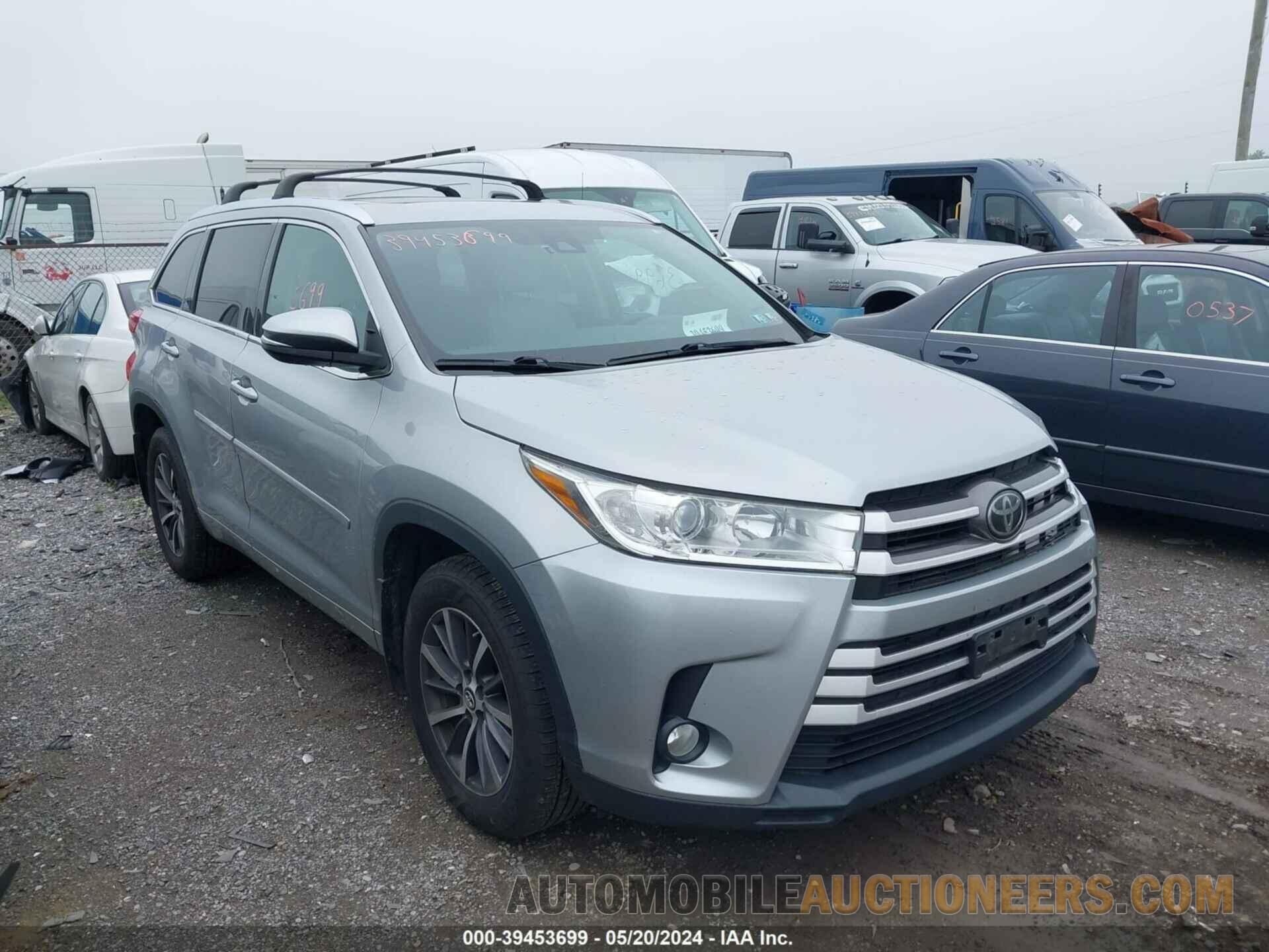 5TDJZRFH6HS371491 TOYOTA HIGHLANDER 2017