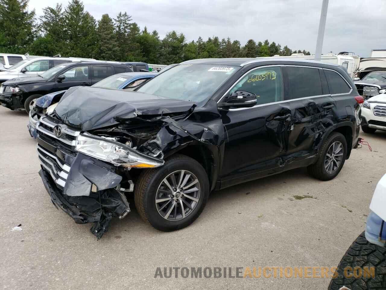 5TDJZRFH6HS423198 TOYOTA HIGHLANDER 2017