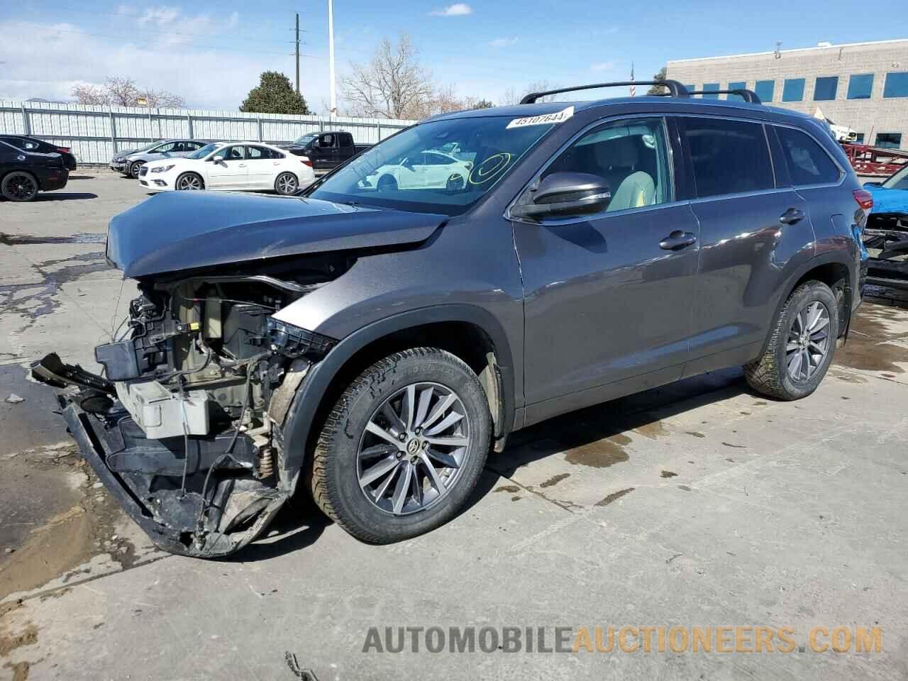 5TDJZRFH6HS438462 TOYOTA HIGHLANDER 2017