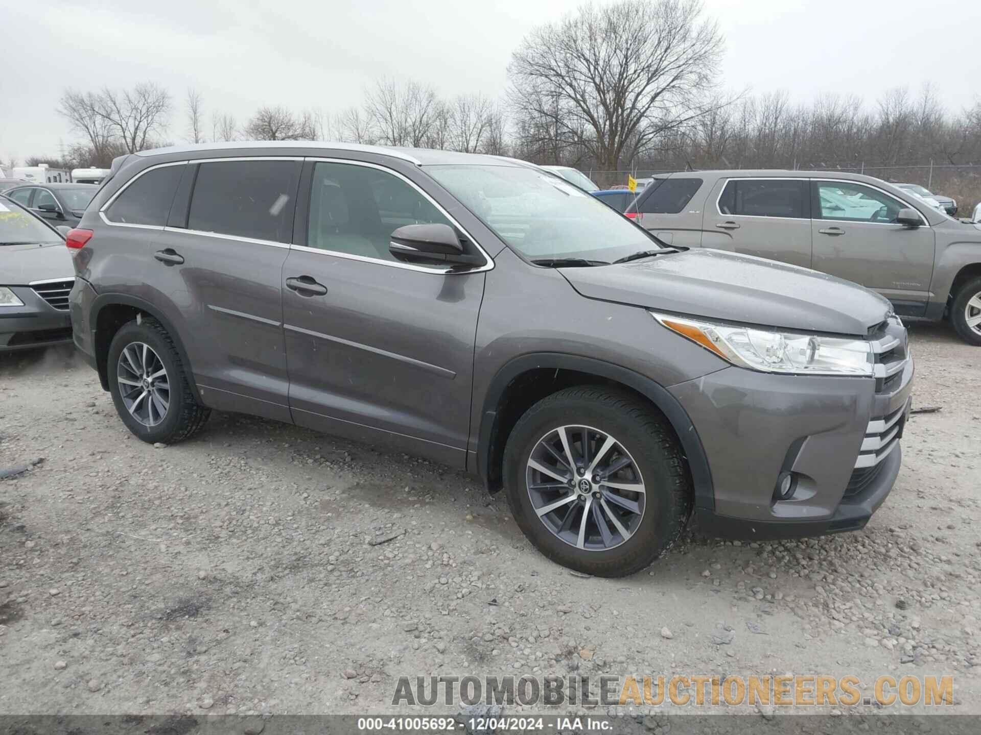 5TDJZRFH6HS439157 TOYOTA HIGHLANDER 2017