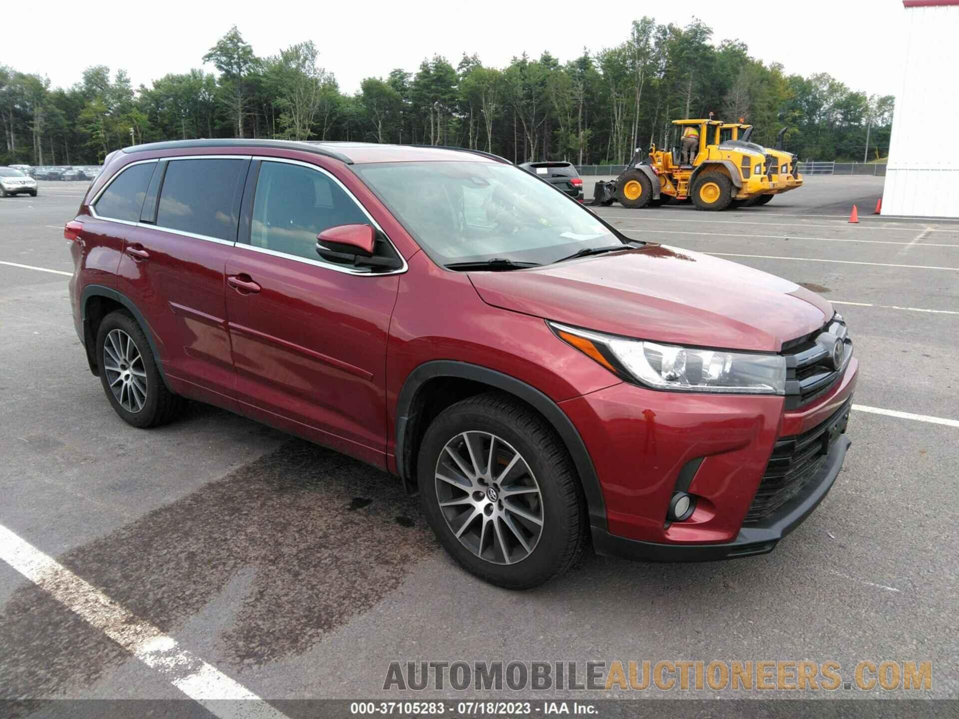 5TDJZRFH6HS455200 TOYOTA HIGHLANDER 2017