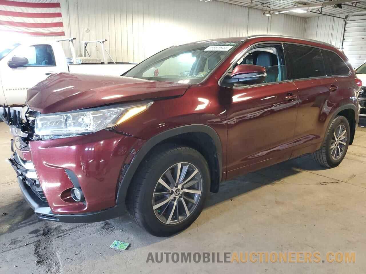 5TDJZRFH6HS456492 TOYOTA HIGHLANDER 2017