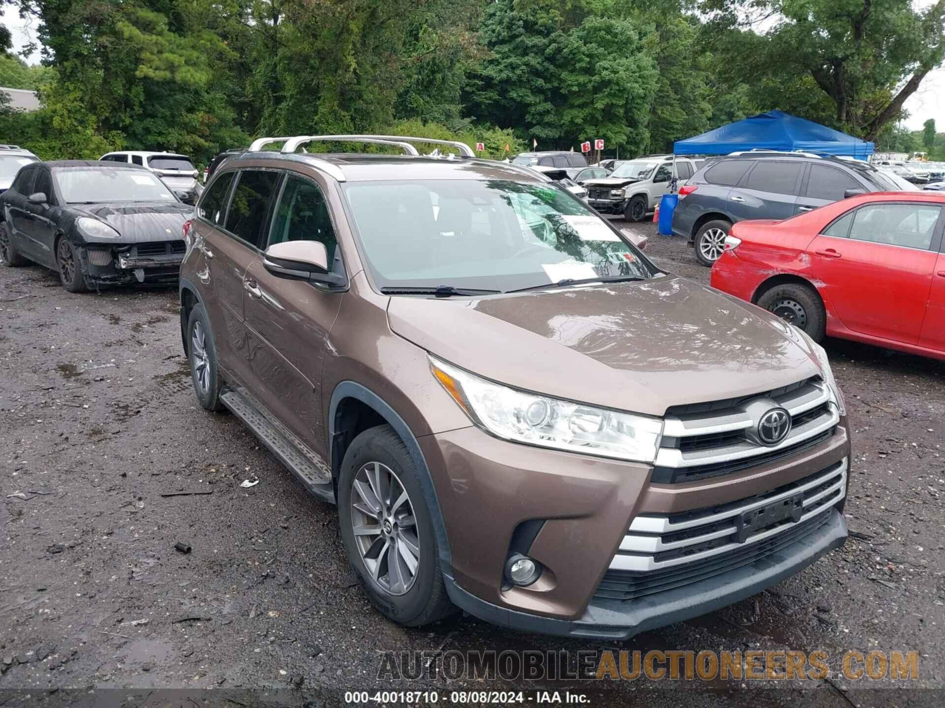 5TDJZRFH6HS465998 TOYOTA HIGHLANDER 2017