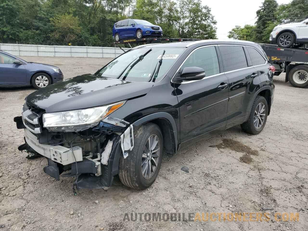 5TDJZRFH6HS468058 TOYOTA HIGHLANDER 2017