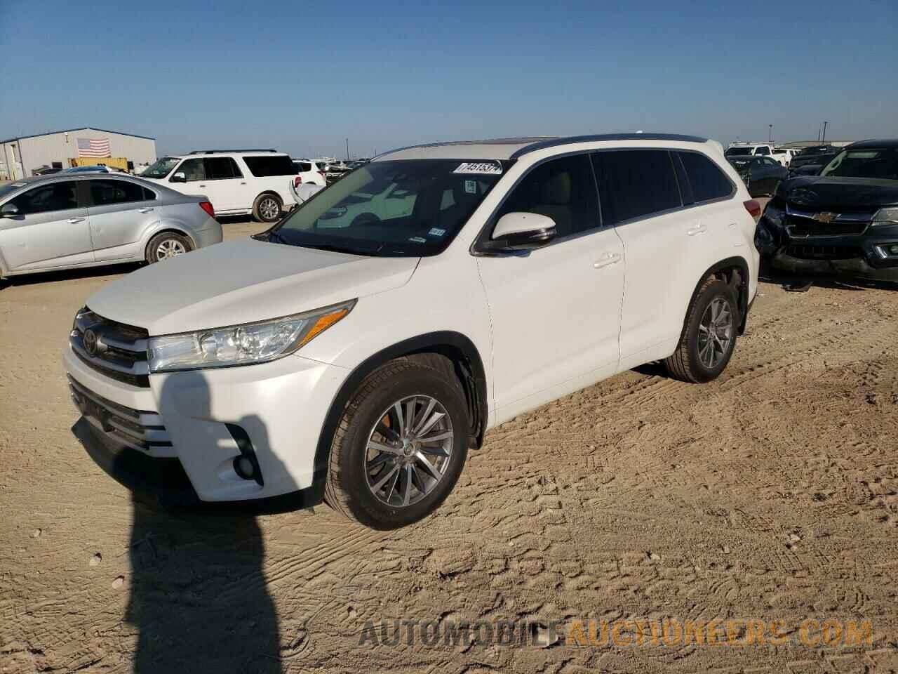 5TDJZRFH6HS476709 TOYOTA HIGHLANDER 2017