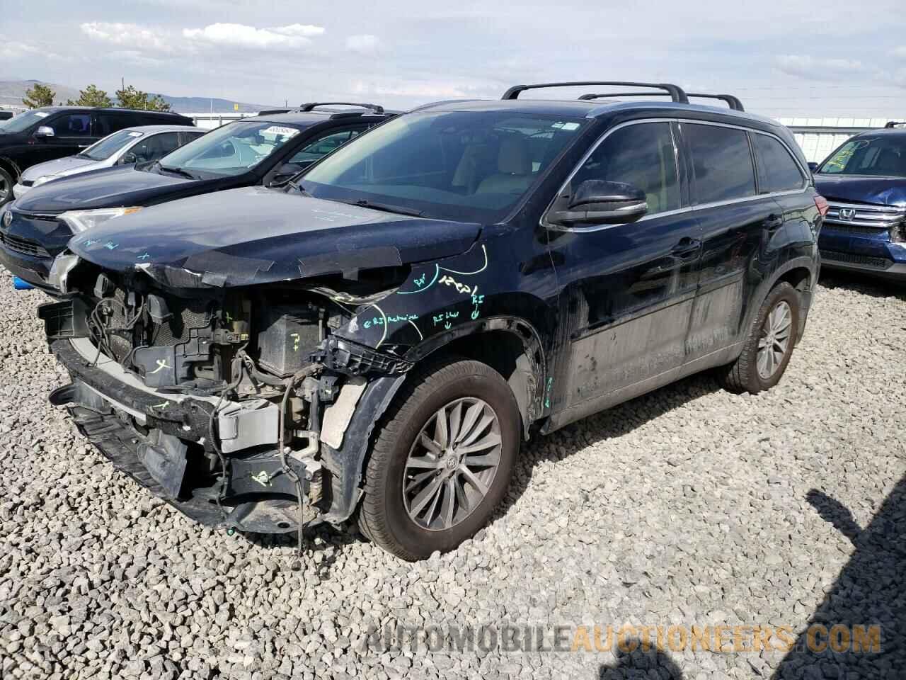 5TDJZRFH6HS507442 TOYOTA HIGHLANDER 2017