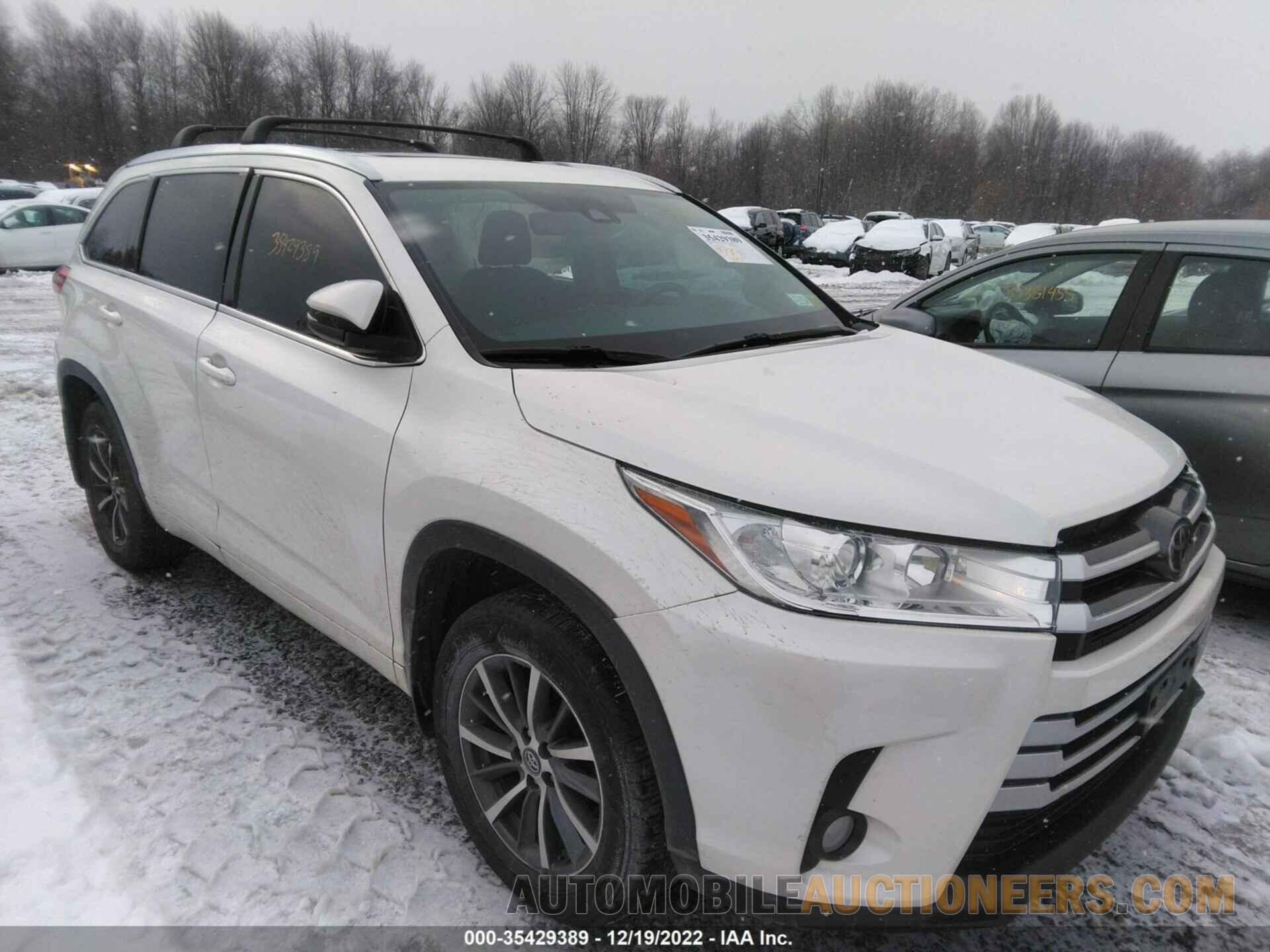 5TDJZRFH6HS512365 TOYOTA HIGHLANDER 2017