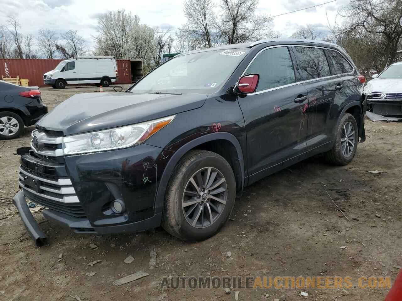 5TDJZRFH6HS520644 TOYOTA HIGHLANDER 2017