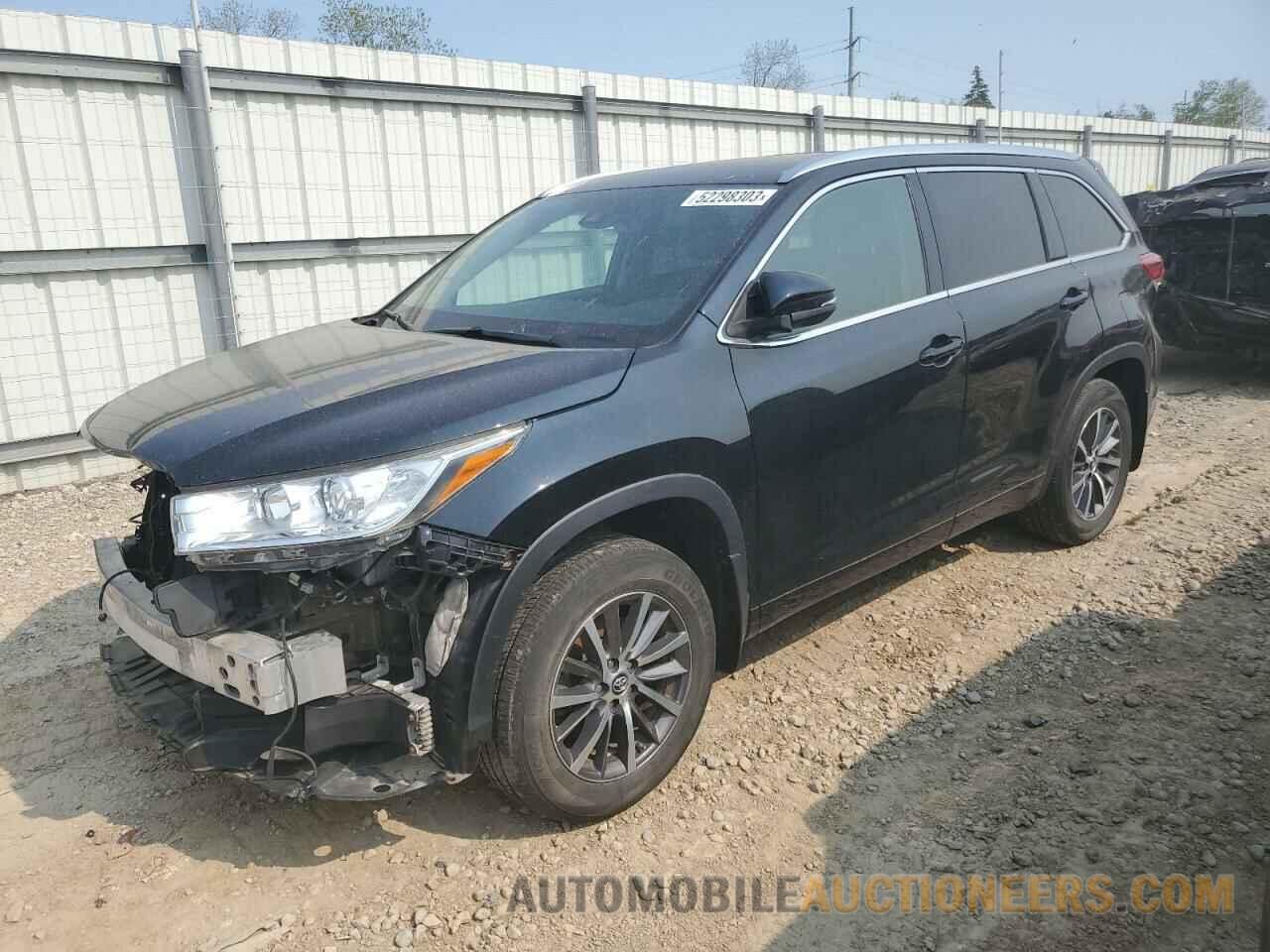 5TDJZRFH6JS490423 TOYOTA HIGHLANDER 2018