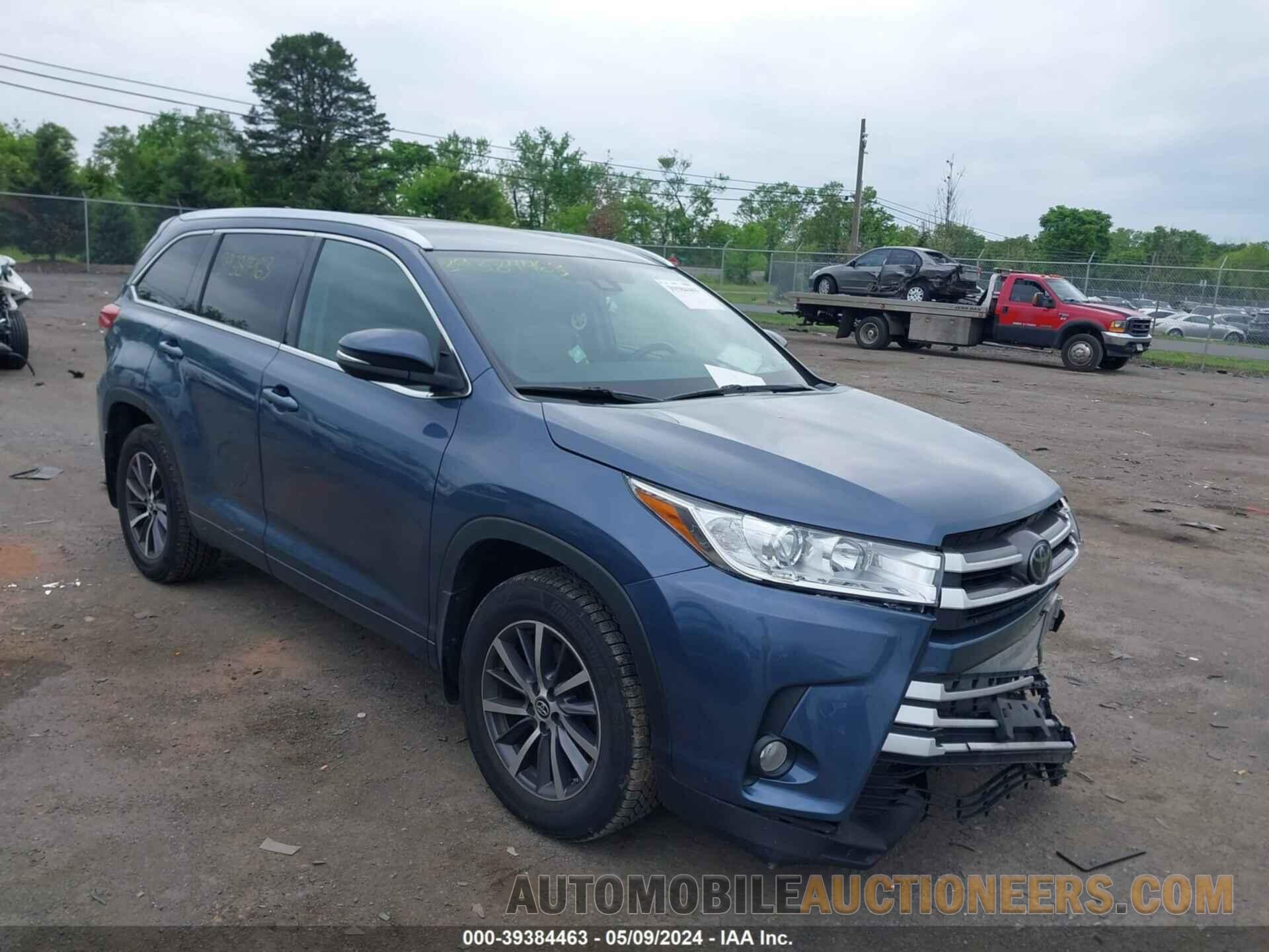 5TDJZRFH6JS494469 TOYOTA HIGHLANDER 2018