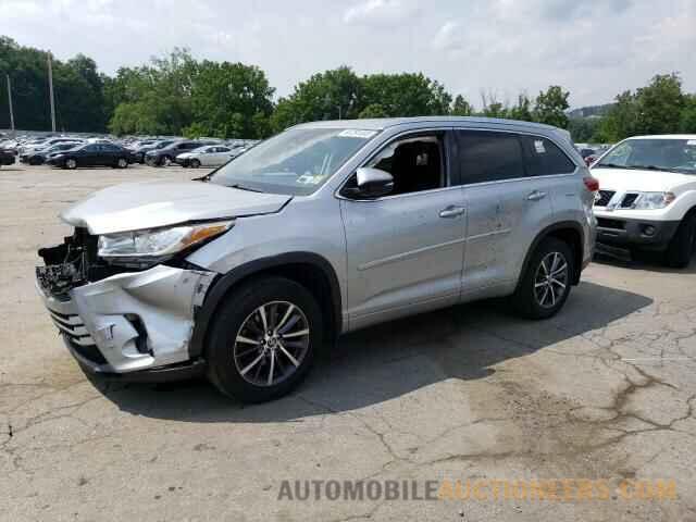 5TDJZRFH6JS525039 TOYOTA HIGHLANDER 2018