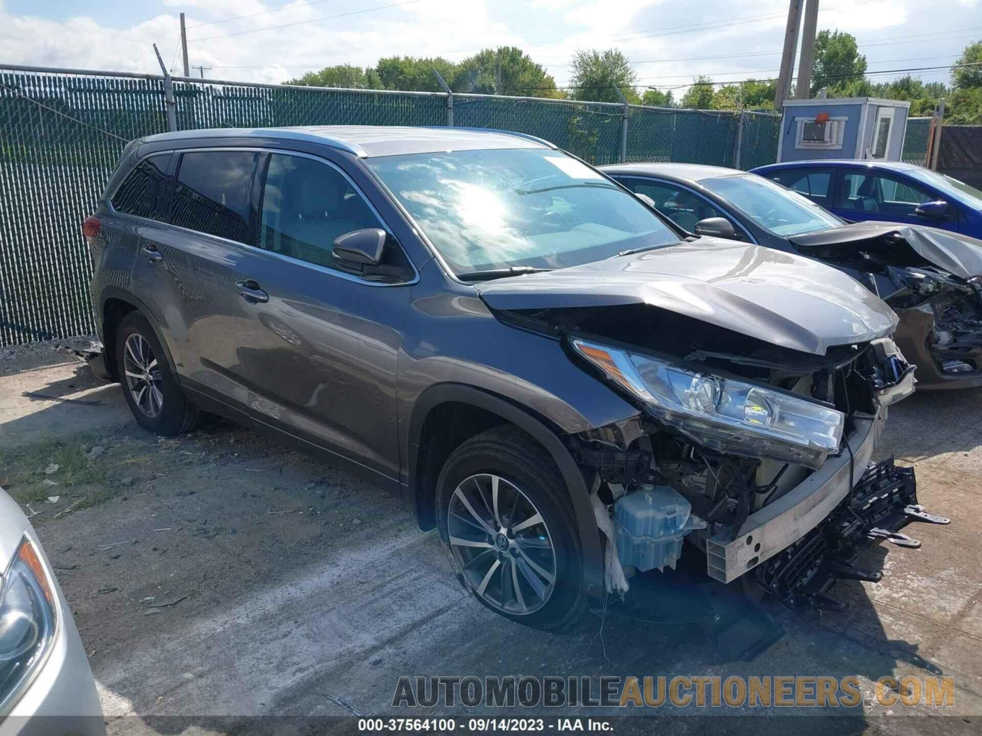 5TDJZRFH6JS532346 TOYOTA HIGHLANDER 2018