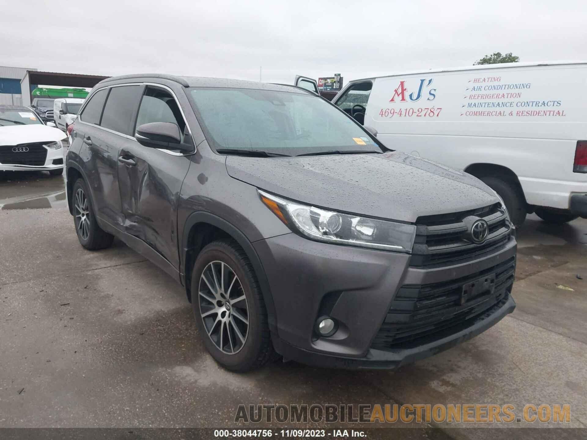 5TDJZRFH6JS549518 TOYOTA HIGHLANDER 2018