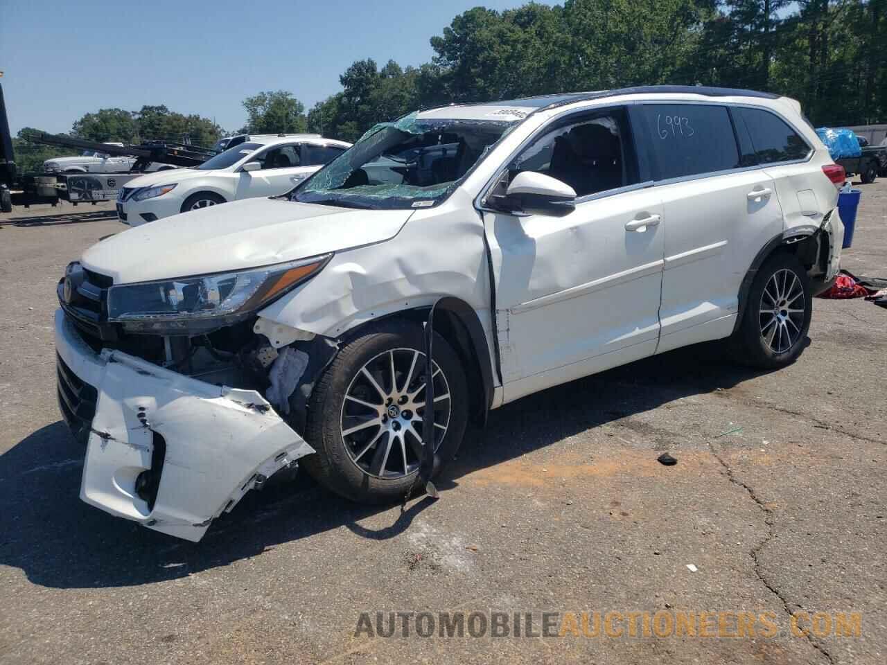 5TDJZRFH6JS553309 TOYOTA HIGHLANDER 2018