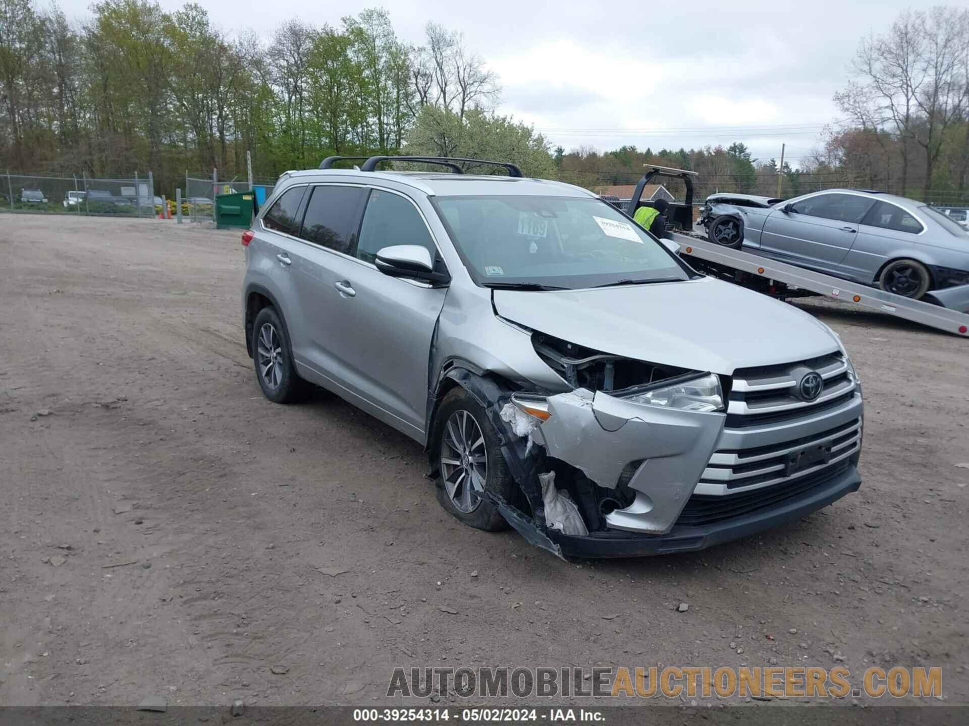 5TDJZRFH6JS554332 TOYOTA HIGHLANDER 2018