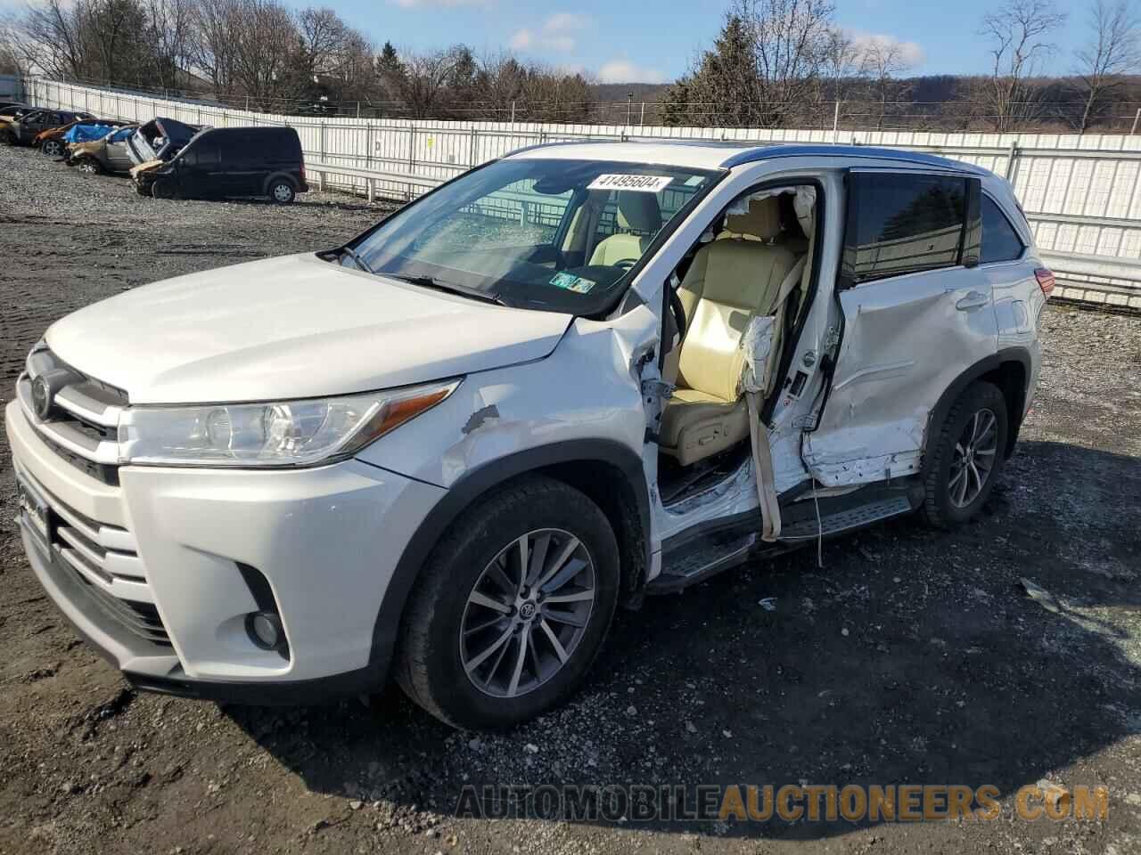 5TDJZRFH6JS809206 TOYOTA HIGHLANDER 2018