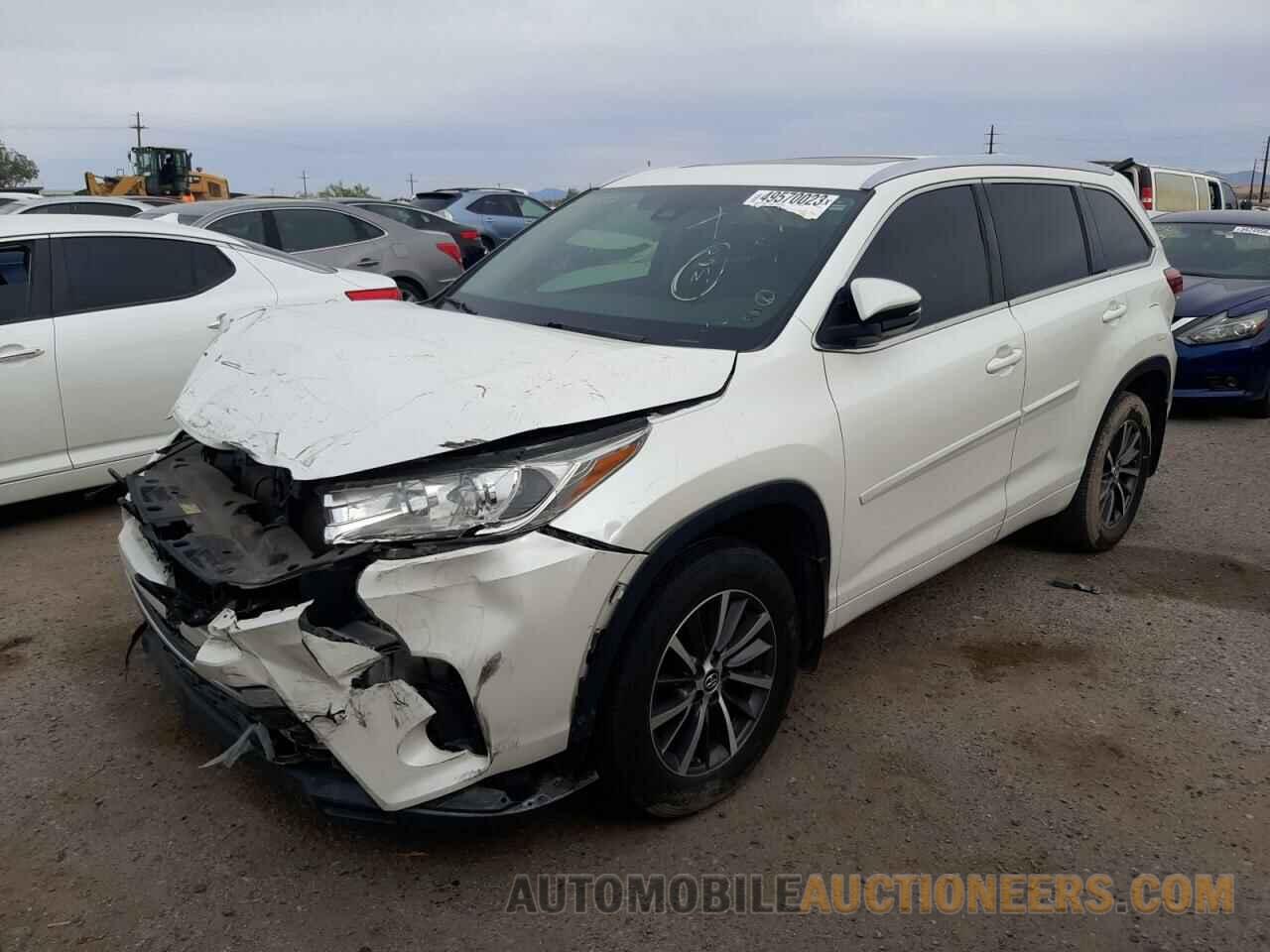 5TDJZRFH6JS818326 TOYOTA HIGHLANDER 2018