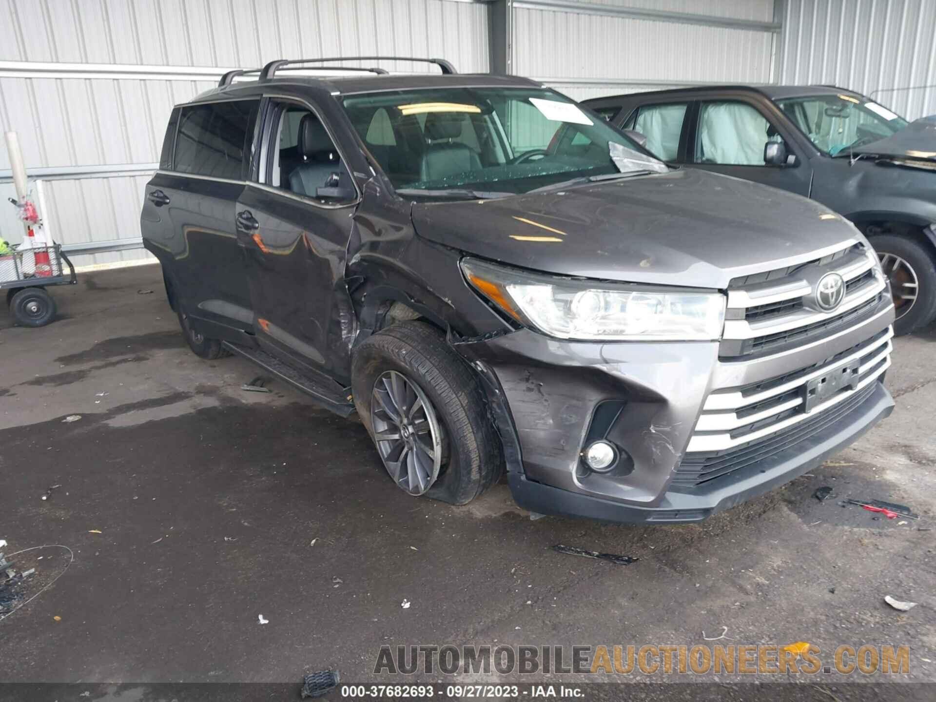 5TDJZRFH6JS837815 TOYOTA HIGHLANDER 2018