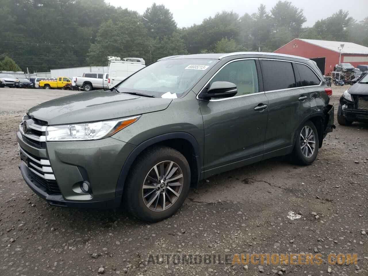 5TDJZRFH6JS838043 TOYOTA HIGHLANDER 2018