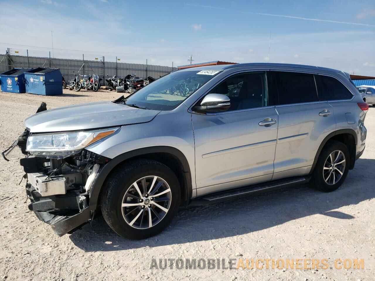 5TDJZRFH6JS838057 TOYOTA HIGHLANDER 2018