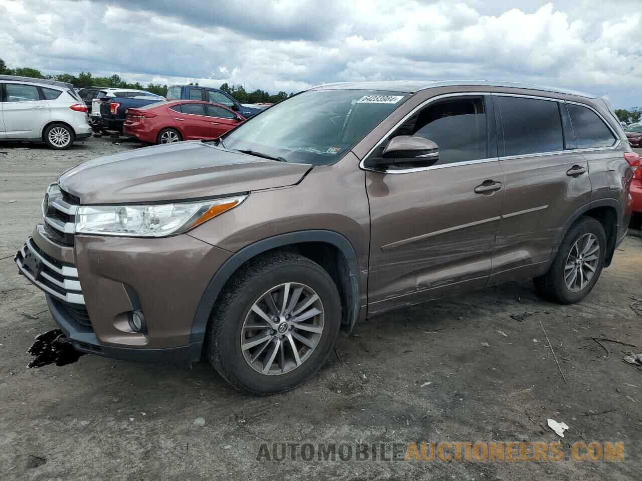 5TDJZRFH6JS868546 TOYOTA HIGHLANDER 2018