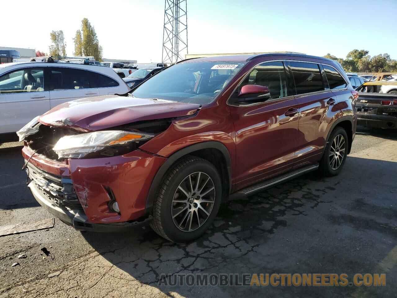 5TDJZRFH6JS871771 TOYOTA HIGHLANDER 2018