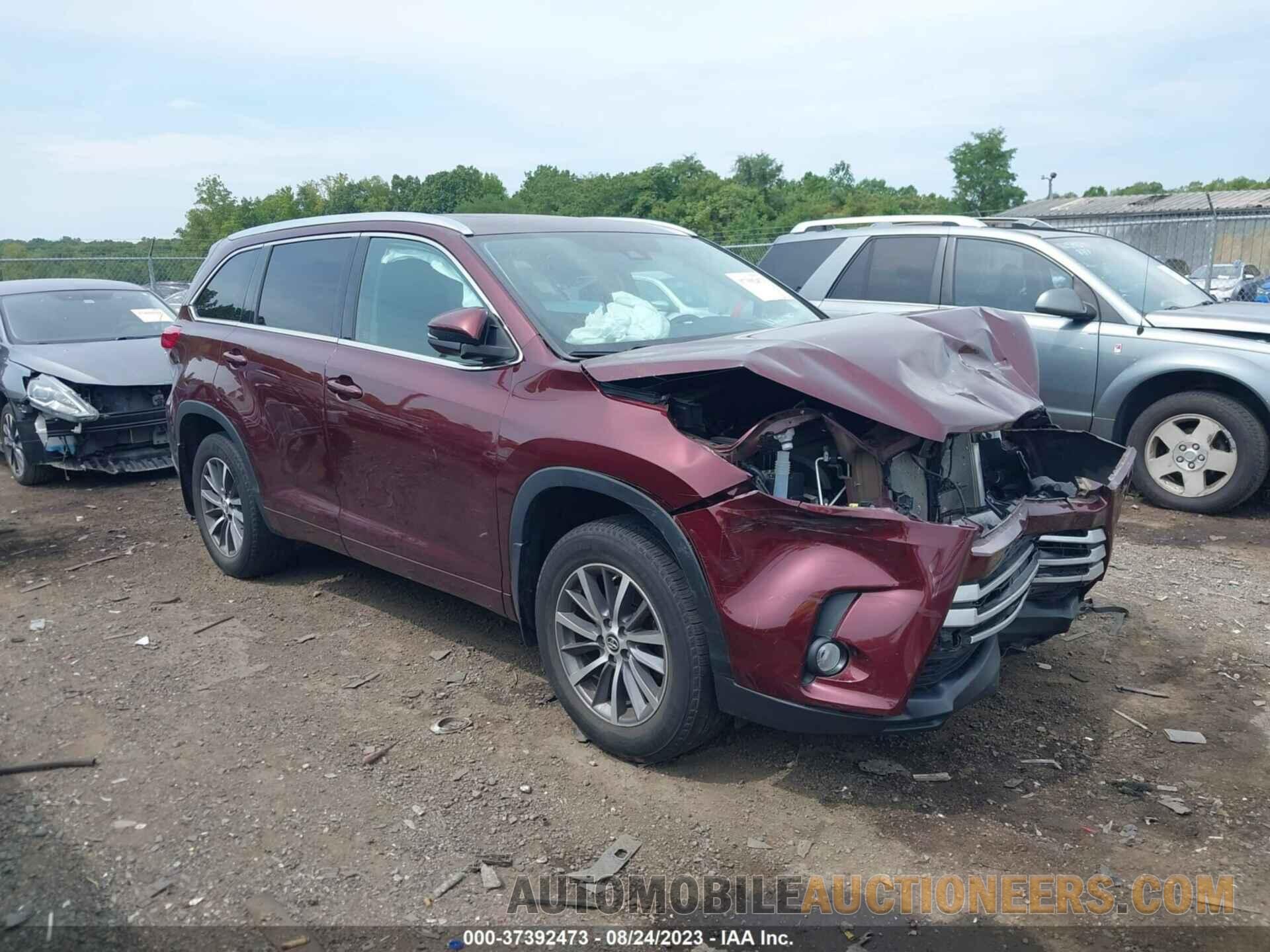 5TDJZRFH6JS906776 TOYOTA HIGHLANDER 2018